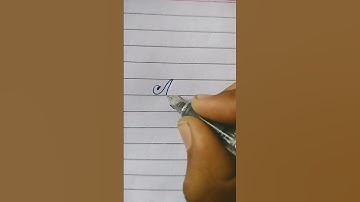 Anshu name in calligraphy #handwriting #copperplate calligraphy