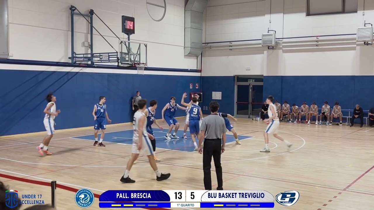 U17: Pall. Brescia - Blu Basket Treviglio