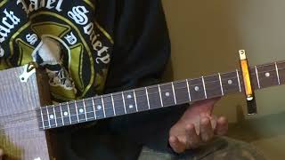 How to play Cigar Box Guitar. The Mighty Quinn by Manfred Mann.
