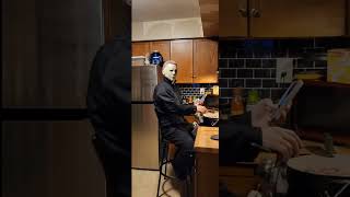 Michael Myers Cooking And Watching Tt