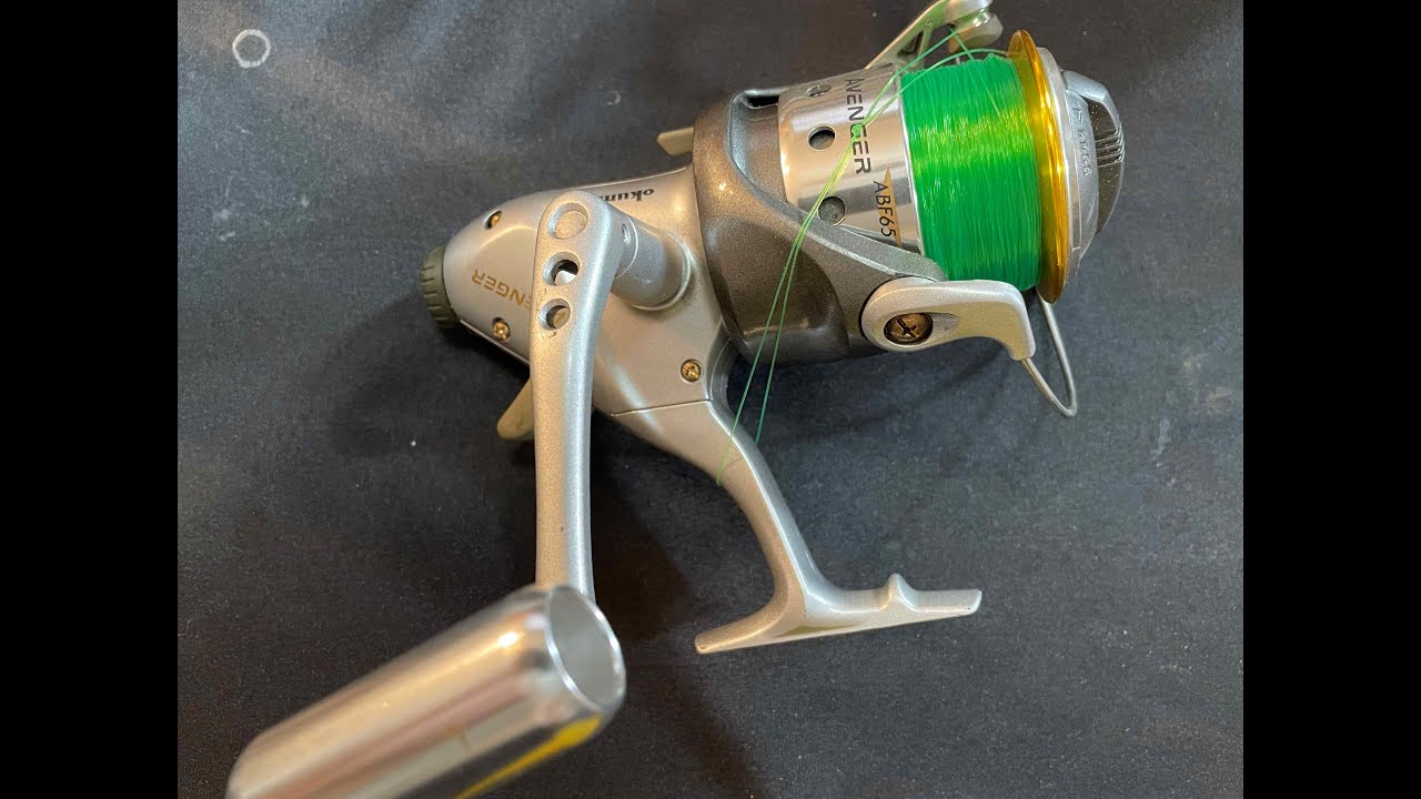 Okuma Avenger ABF65 -- Service and Lubrication -- Young Martin's Reels 
