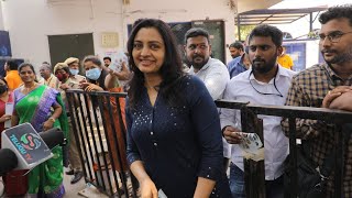 Heroines Actress Indraja Tollywood Actress Maa Elections 2021 Hyderabad
