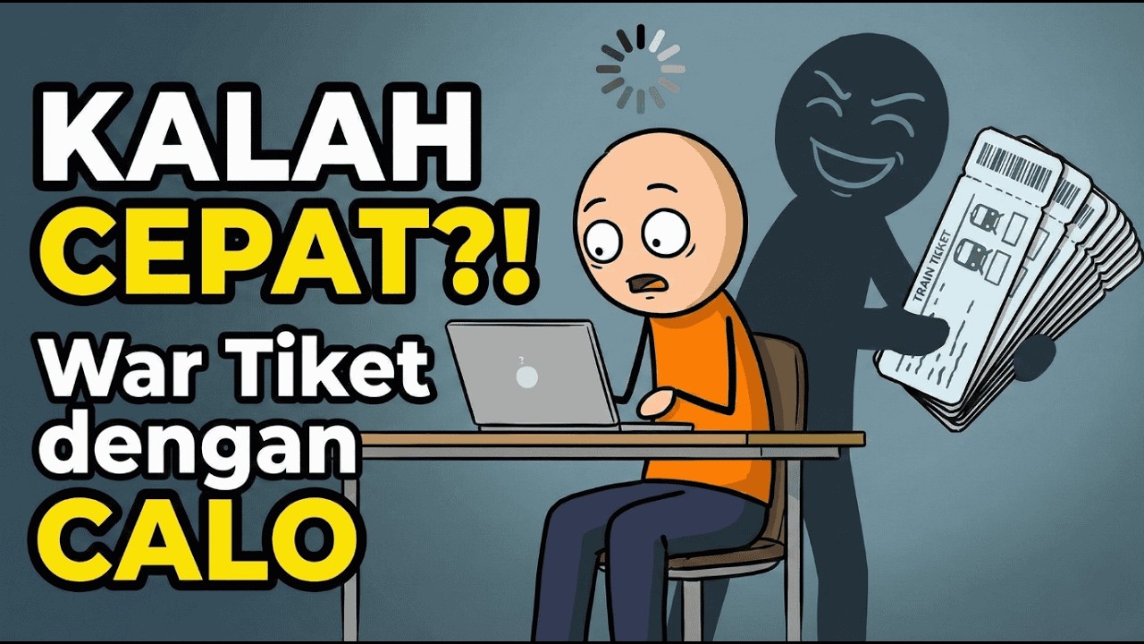 'ILMU HITAM' CALO MUDIK: Cara Mereka Borong Tiket Dalam 1 Detik Saat Lu Masih Loading!