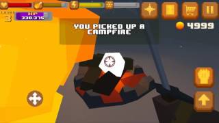 Winter Craft Survival Sim 3D (by Pixel Island) -  Android gameplay video HD screenshot 2