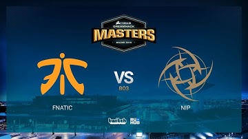 fnatic vs NiP - DH Masters Malmö 2019 - map2 - de_nuke [MintGod & PCH3LK1N]