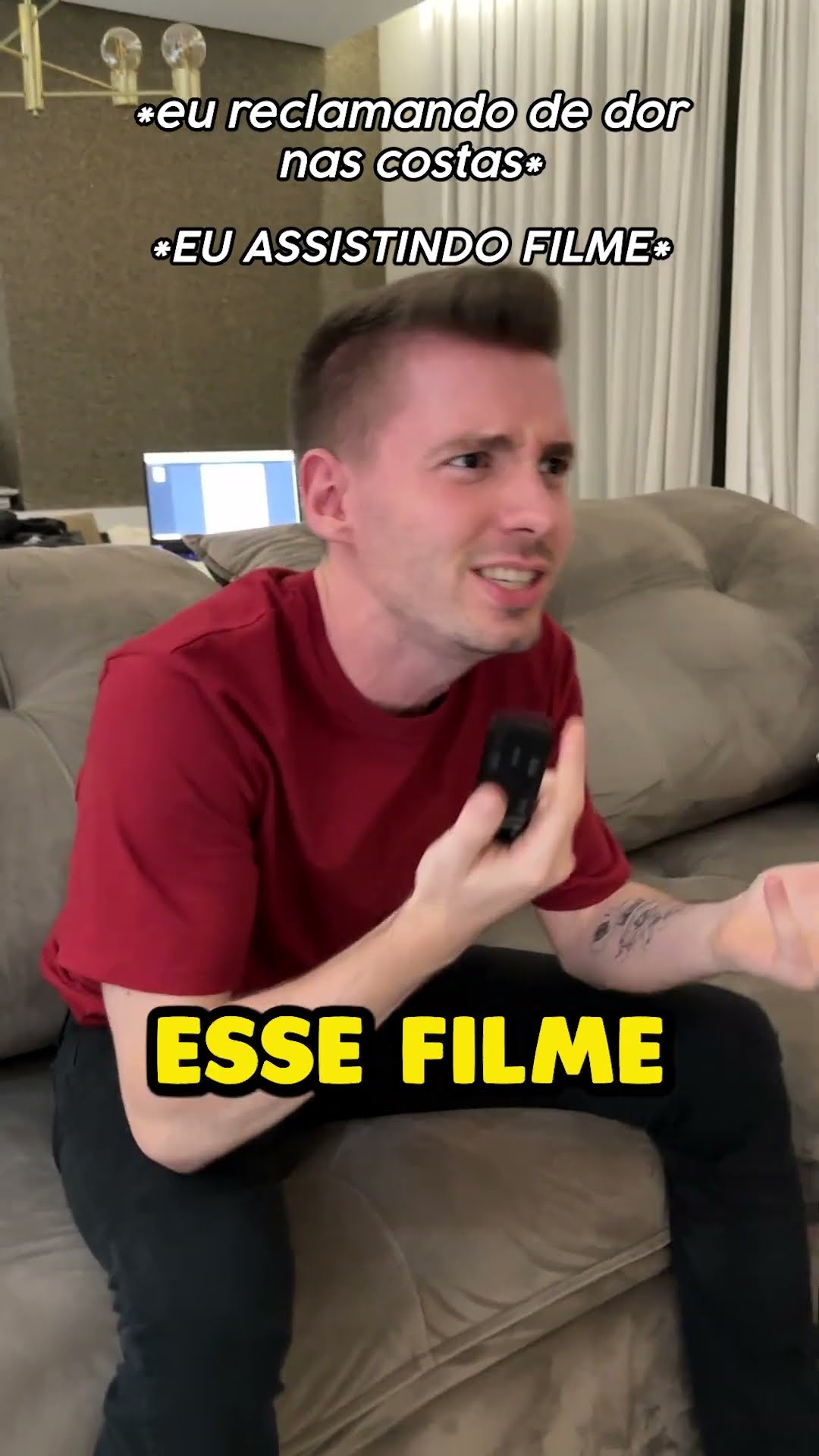 Quando eu estou com dor nas costas #shorts