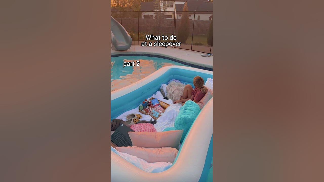 what to do at a sleepover #shorts #sleepover #ideas #friends #viral
