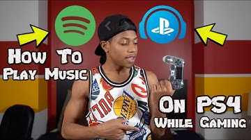 How To Play Music On PS4 While Gaming (EASY)