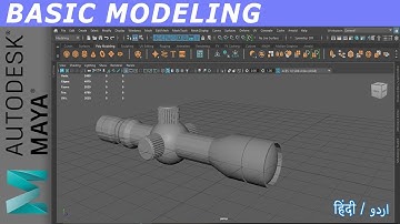 Autodesk Maya 2024 Tutorial |  Essential Modeling Techniques | Mastering the Basics | Hindi / Urdu