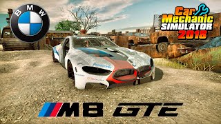 BMW M8 GTE restoration - Car Mechanic Simulator 2018