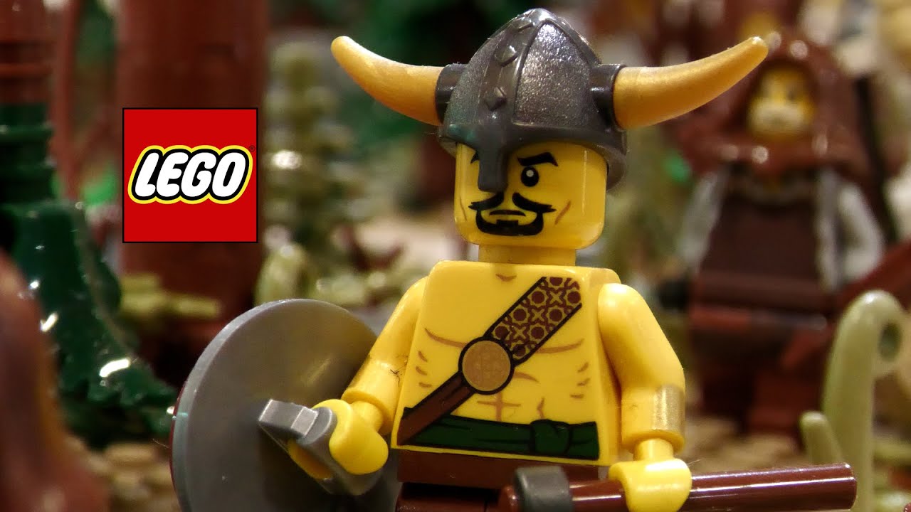 Огромная деревня викингов LEGO на фестивале Le Sommet de la Brique 2025