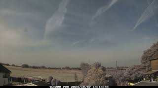 7th October 2023 timelapse, Irlam: Warm day