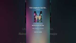 Feliz Cumpleaños June Born Gemini Cancer (Spanish Urbano Latin Pop)(F) Verman Bedessee &BDC AIM Band