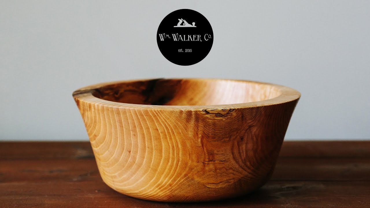 How To Turn A Bowl From Start To Finish With Wood By Wright Woodturning Youtube