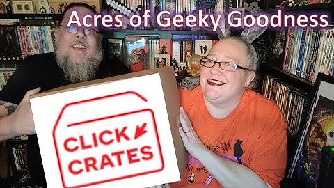 Classic Click Crates March 2022 Unboxing Monthly Mystery Subscription Box Geeky Geek Game of Thrones