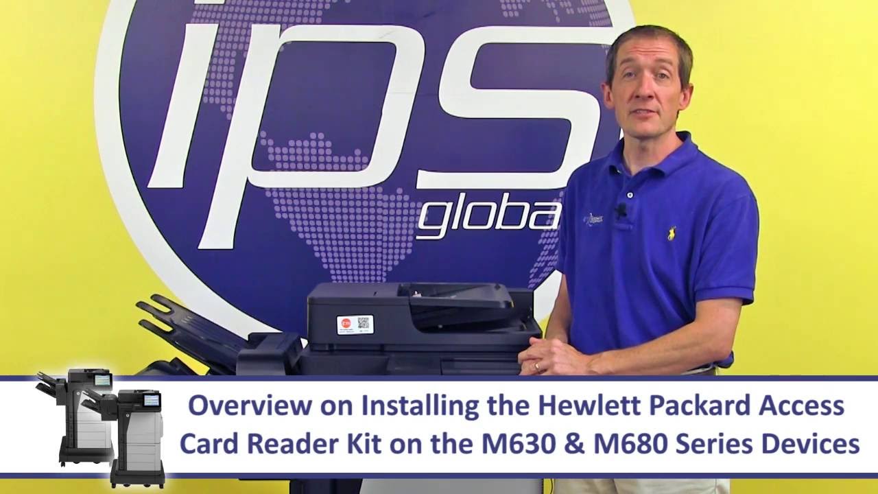 Installing an HPAC Card Reader Kit on an HP M630 & M680 YouTube