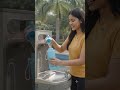 This Water Bottle Folds Into Your Hand | Amazon Must-Have #youtubeshorts #amazonindia #viralproducts