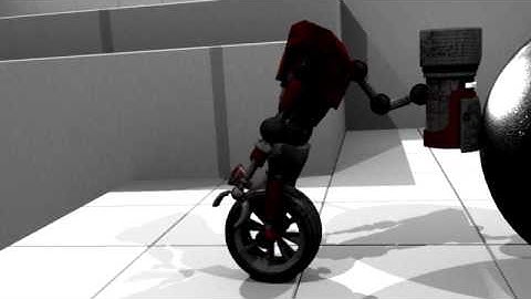 Barbot Adventures: Bottle Collect. Blender Robot Animation