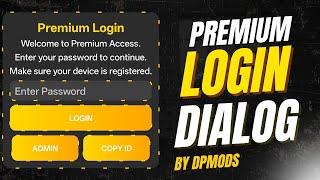🚀 Premium Animated Login Key System (2025) | Per-Device Unique Keys | Futuristic UI Design 🔑✨ DPMods