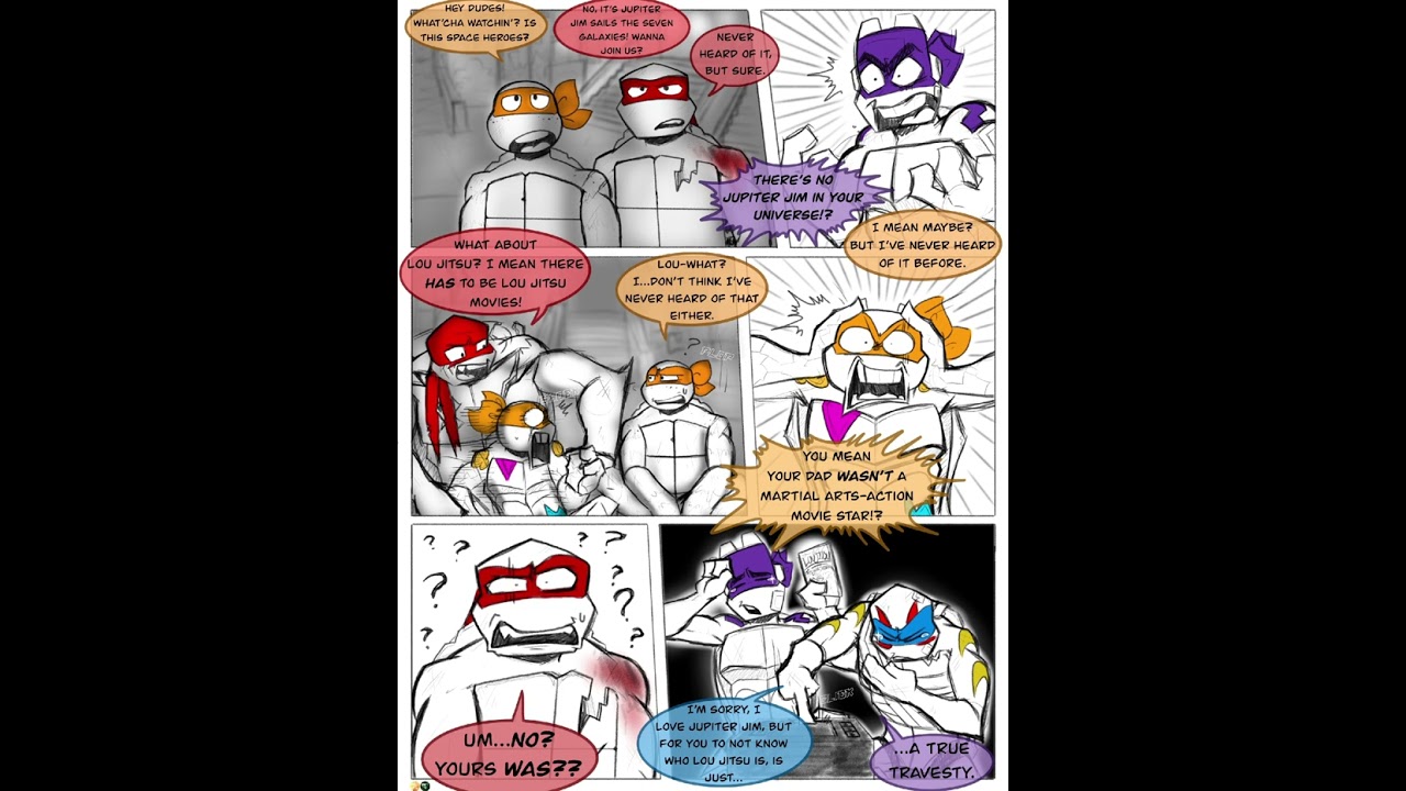 Rottmnt comic dub Rotptmnt Owari finale #saverottmnt