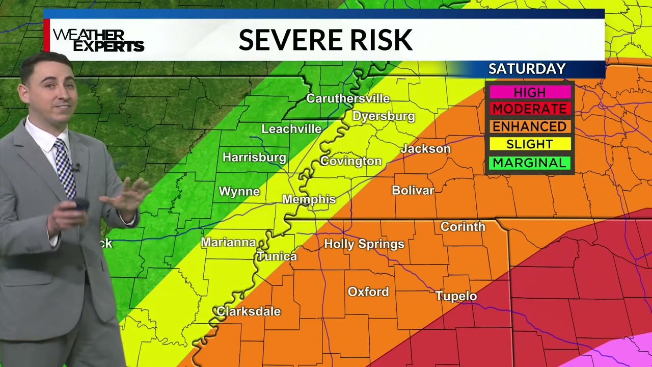 3/14/25 WREG Severe Weather Forecast