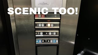 (NOW MODDED) Awesome & BUSY Dover Impulse Traction Glass Elevators | 5th Avenue Mall | Anchorage, AK