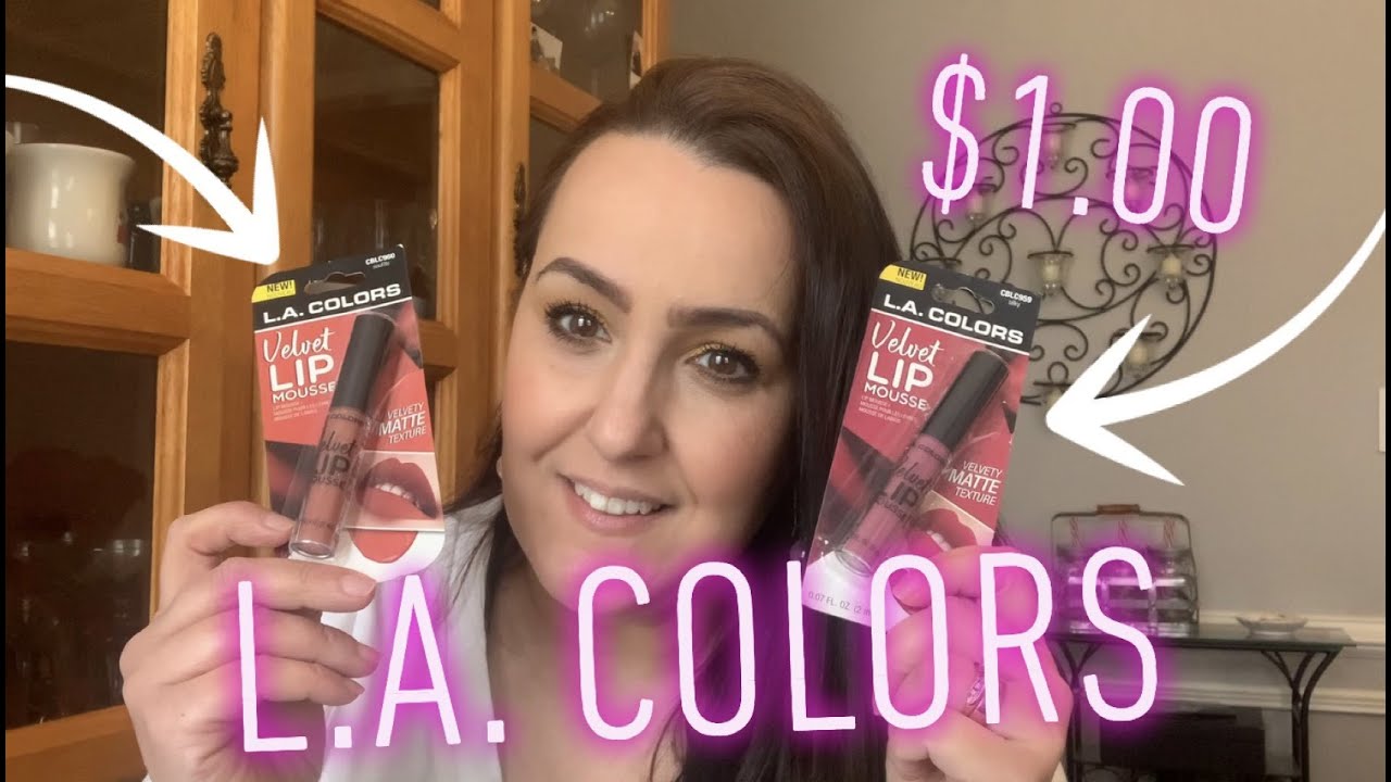 Try-On L.A.COLORS VELVET LIP MOUSSE