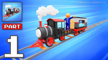 Tiny Train - Gameplay Walkthrough Part 1 - Manage Your Tiny Railway (iOS, Android)