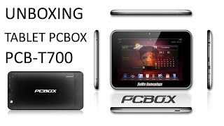 Unboxing Tablet Pcbox Pcb-T700
