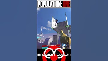 Saddest Clown - POPULATION: ONE ~ I used all my Bazooka Shots... - Highlights #Short