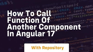 How to call function of another component in angular 17