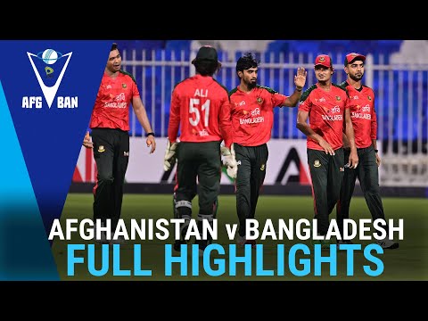 Full Match Highlights | Afghanistan vs Bangladesh | T20I Series | Match 01 | ACB | 311U