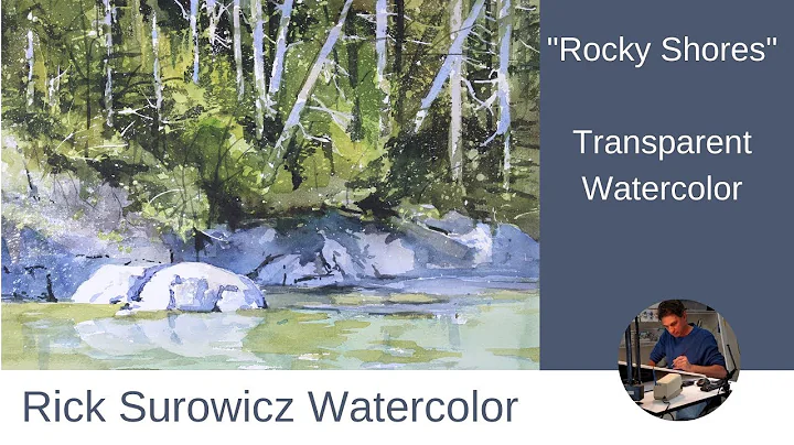 Watercolor Tutorial:  Rocky Shores