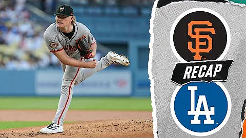 Giants vs. Dodgers Game Highlights (6/13/25) | MLB Highlights