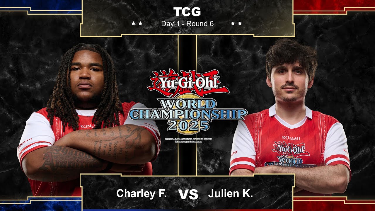 Yu-Gi-Oh! TCG World Championship 2025 Round 6 - Charley F. vs