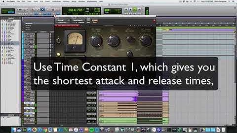 PuigChild 670 on Bass (Pro Tools Mixing Tutorial)