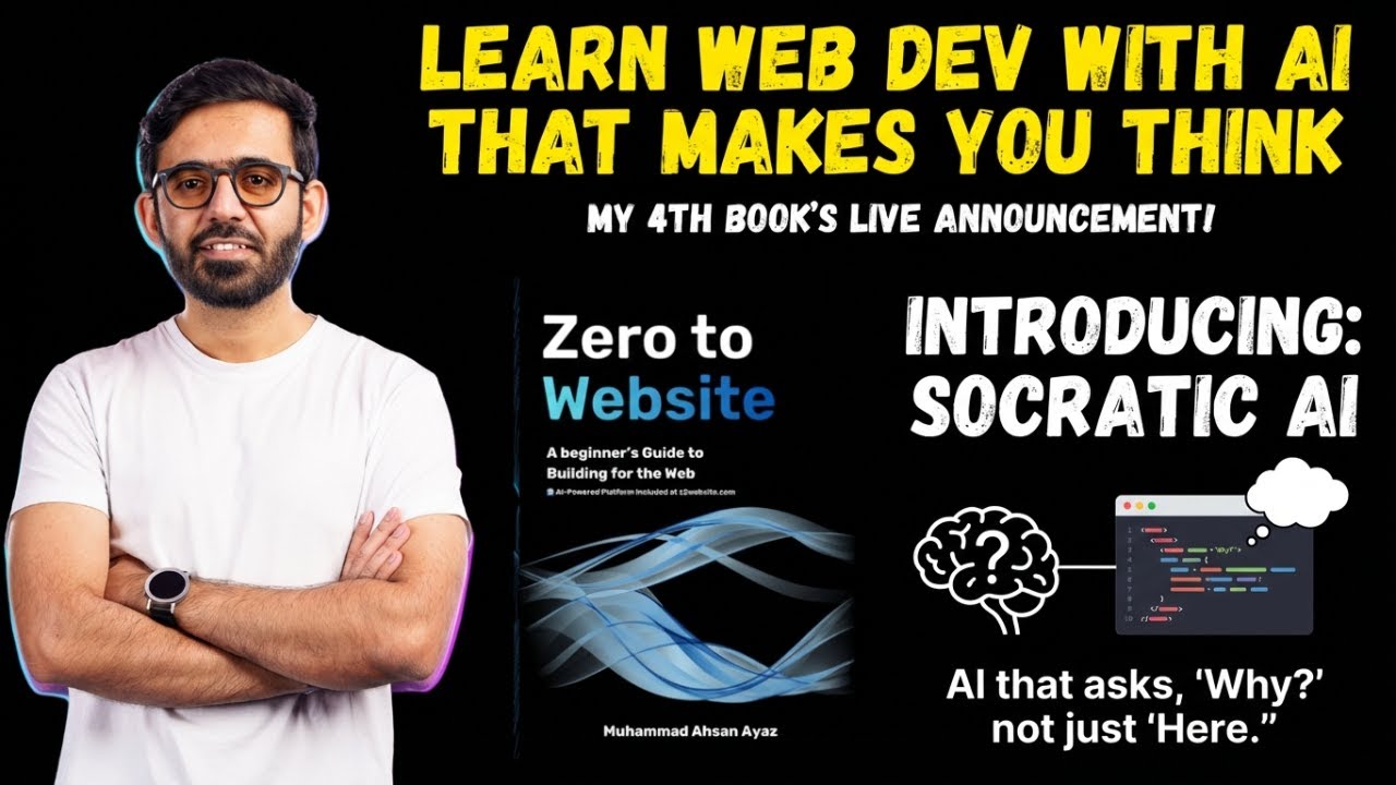 How to Actually Learn Web Dev in the Age of AI (Live Launch!) - YouTube