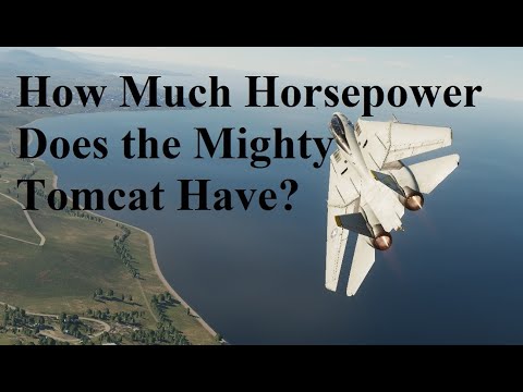 F-14 Tomcat, Horsepower vs. Thrust