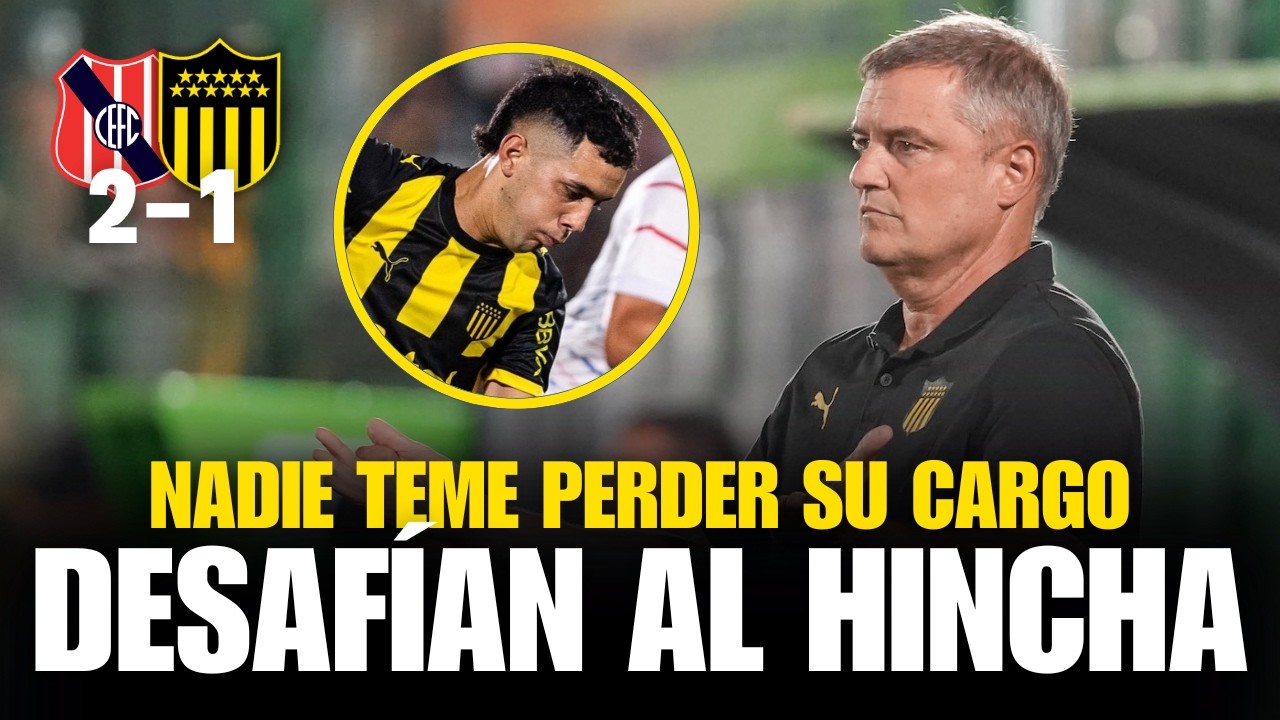 Central 2-1 Peñarol | Vergonzoso planteamiento de Diego Aguirre hacen perder los primeros 3 puntos