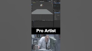 Noob vs Pro artist Bouncing ball animation #blender #blendertutorial #blendercommunity #3dmodelling