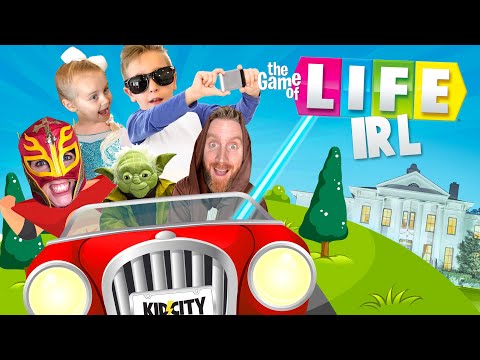 The Game of Life, in real life - Be a Jedi a Super Hero, or a Youtuber! K-City