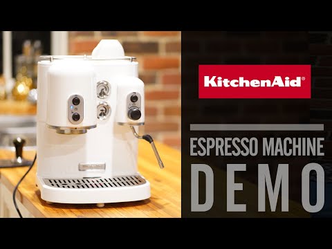 Espresso Resto Demo – Upgraded Kitchen Aid Artisan dual boiler espresso machine