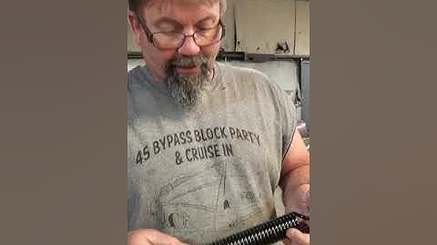 Tech tip on removing and installing hood hinge springs