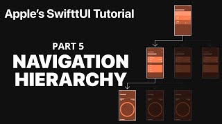 Creating a Navigation Hierarchy  - Following Apple's SwiftUI tutorial PART 5