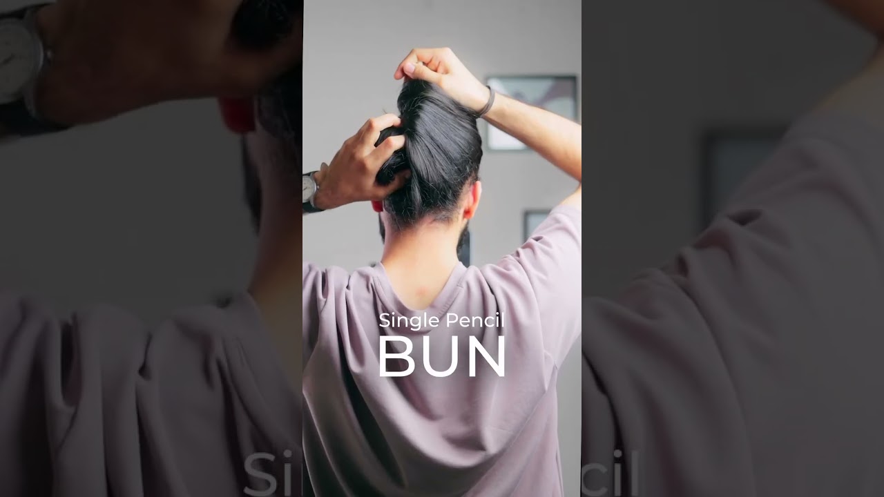 4 уникальных варианта мужских пучков для мужчин с длинными волосами ⚡️ 