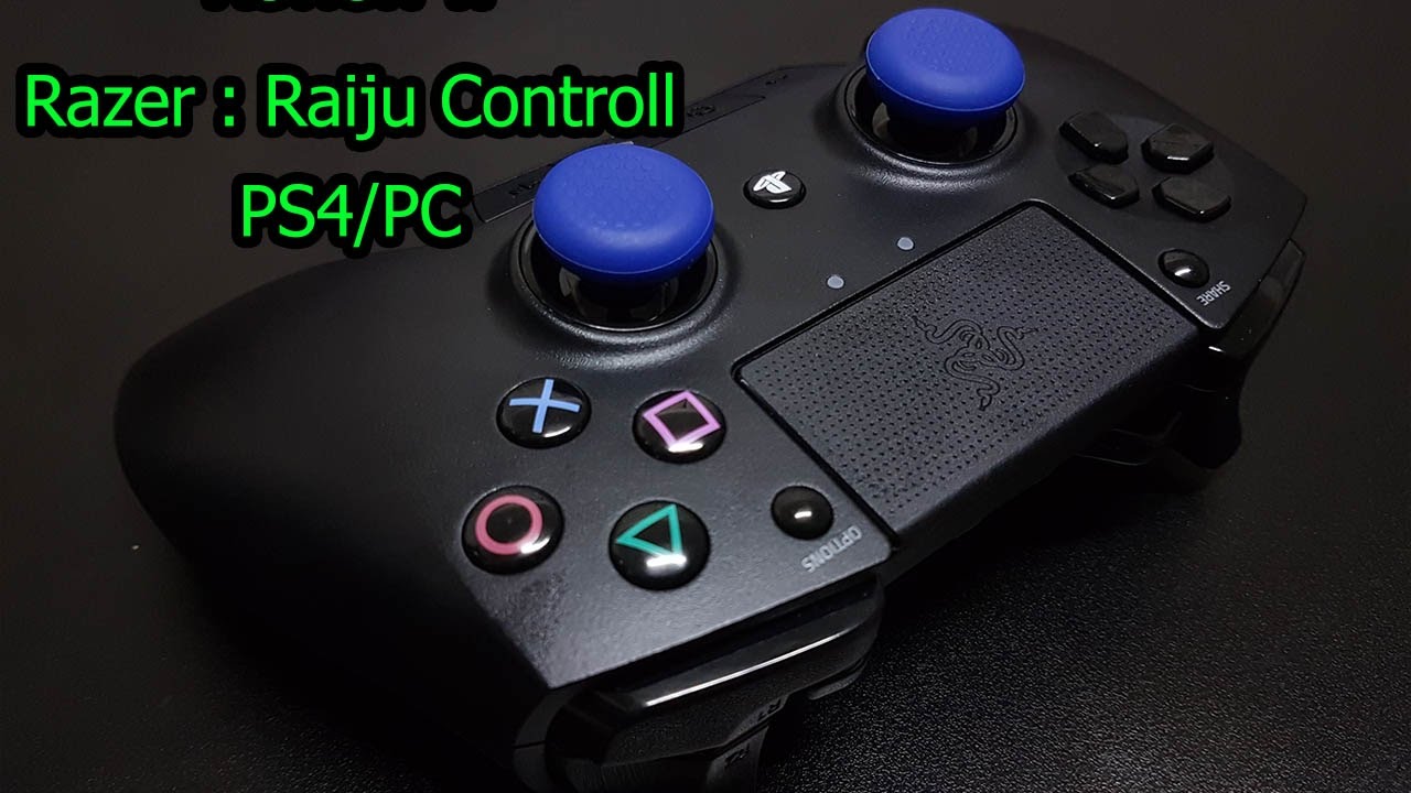 Review : Razer Raiju จอยคอนโทรลเลอร์ PS4 กับ Overwatch - YouTube