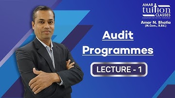 #1 Audit Programmes TY BCom Sem 6 Auditing | Audit Programmes of Sem 6 Gujarat Uni | Kutch Uni |