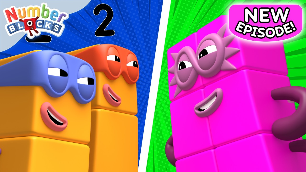 Octonaughty and the Fractionator - Full Episode | Series 8 E25 | Numberblocks