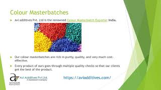 Best Colour Masterbatch  Exporters in India Net Worth
