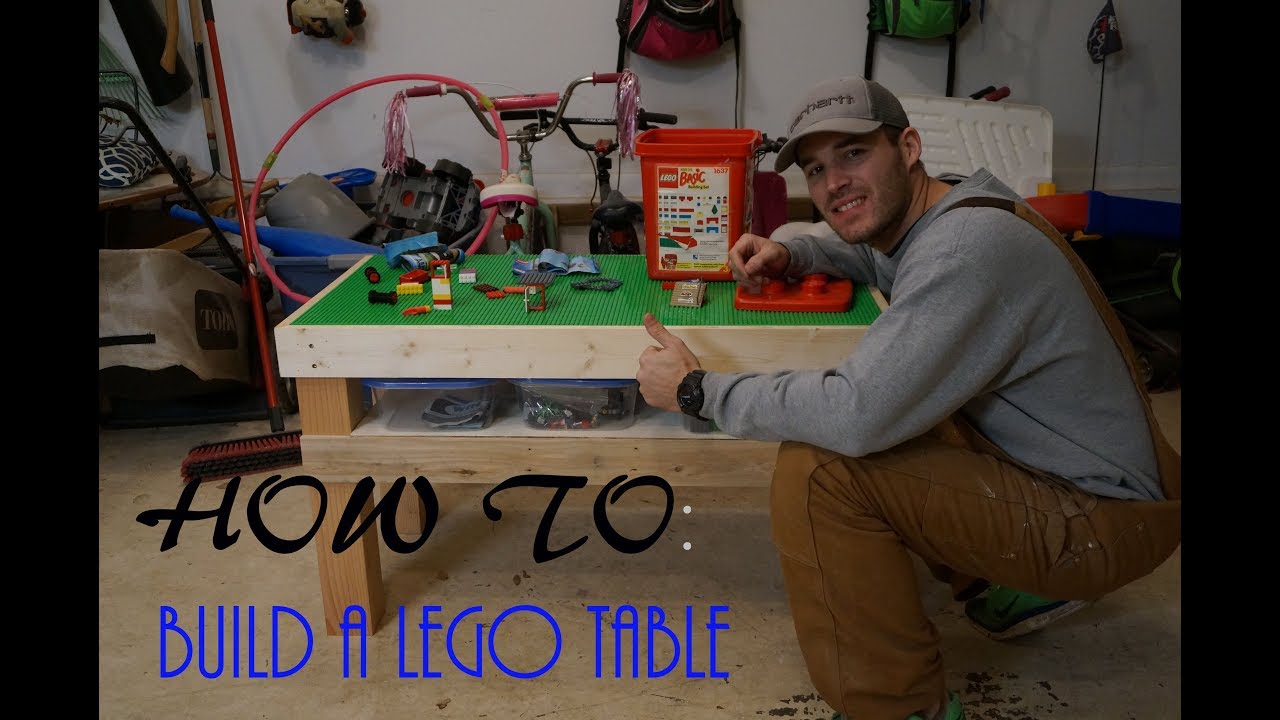 How We Made our DIY Lego Table – simplify the chaos